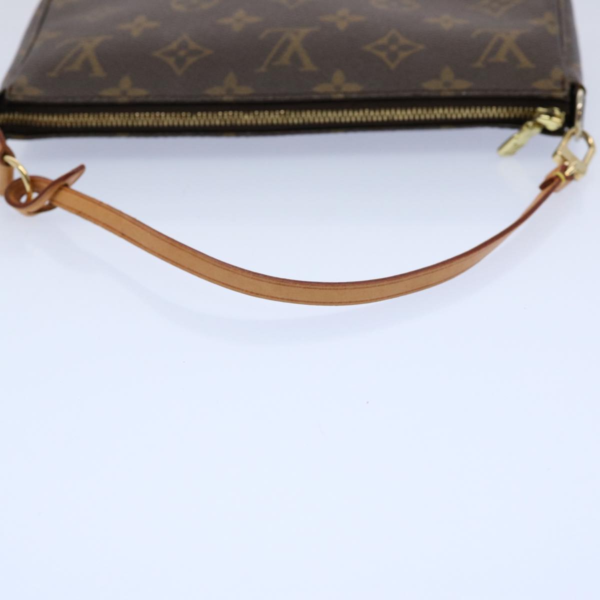 LOUIS VUITTON Monogram Pochette Accessoires Pouch M51980 LV Auth ki3890