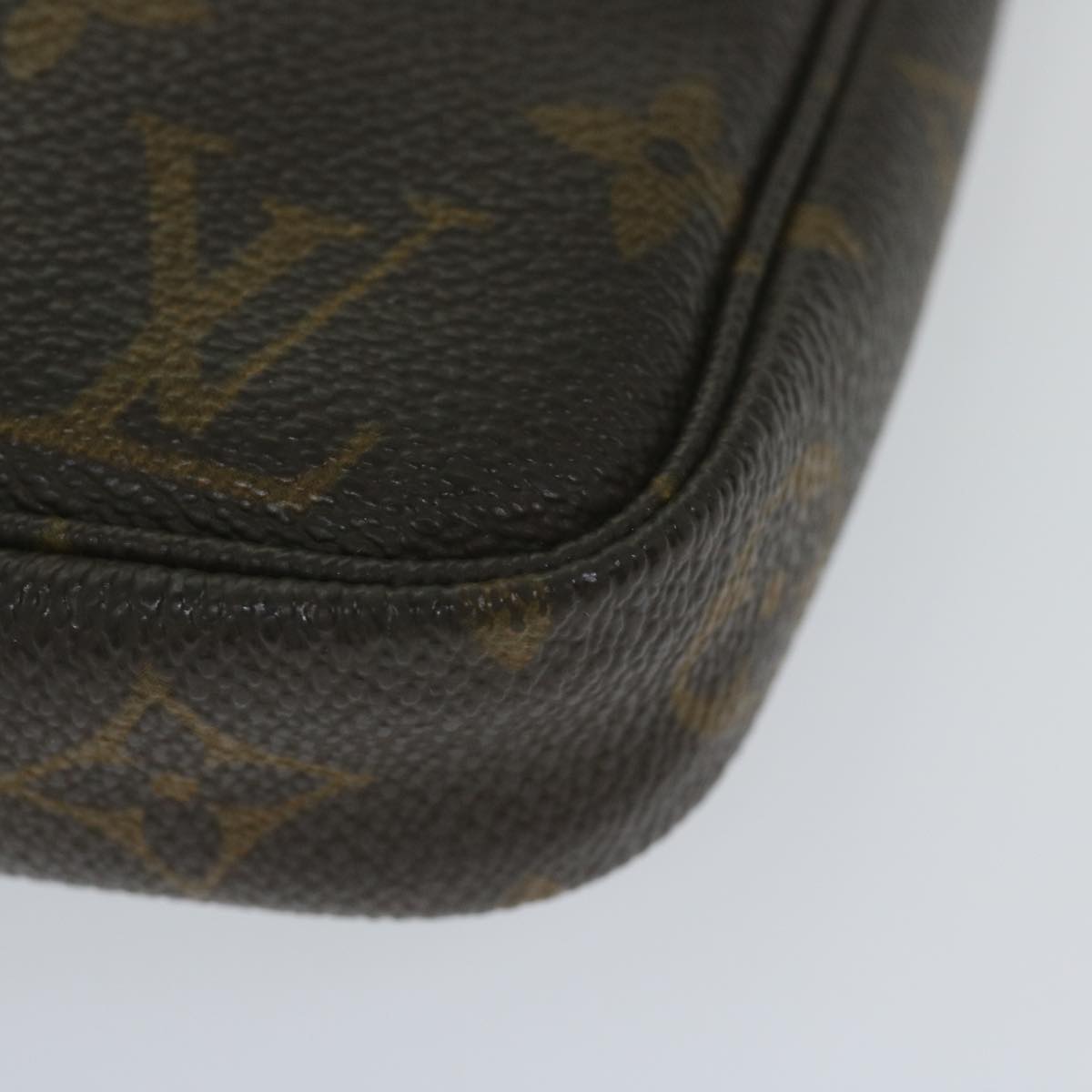 LOUIS VUITTON Monogram Pochette Accessoires Pouch M51980 LV Auth ki3891