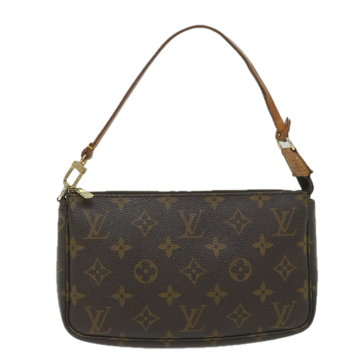 LOUIS VUITTON Monogram Pochette Accessoires Pouch M51980 LV Auth ki3891