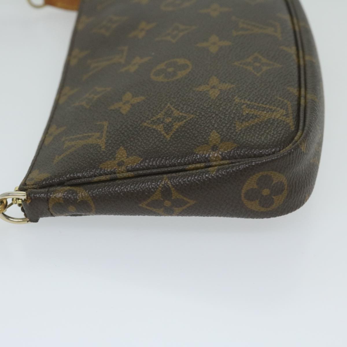 LOUIS VUITTON Monogram Pochette Accessoires Pouch M51980 LV Auth ki3891