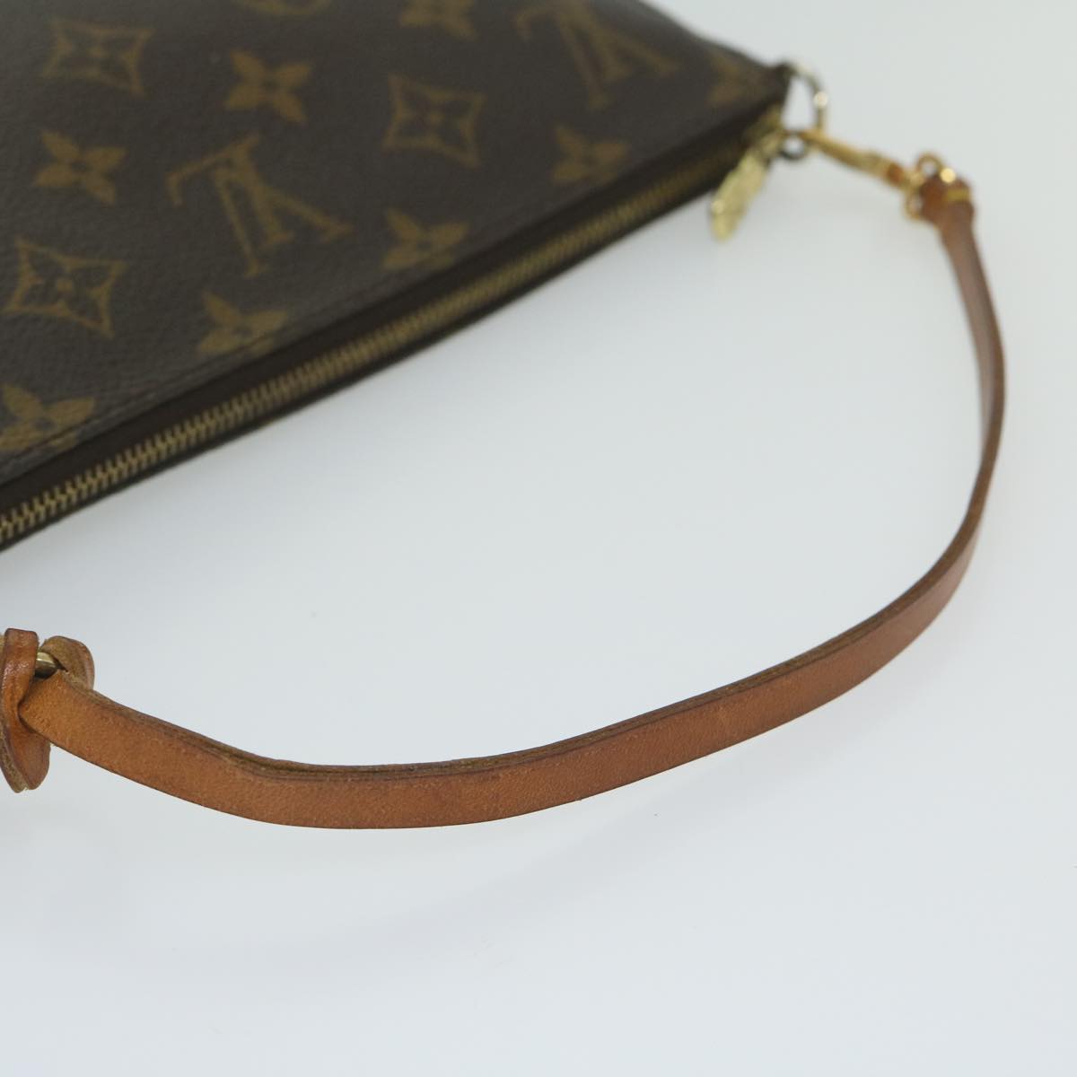 LOUIS VUITTON Monogram Pochette Accessoires Pouch M51980 LV Auth ki3891