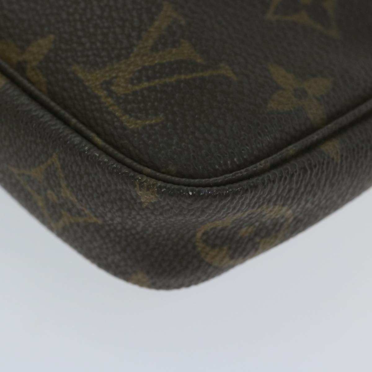 LOUIS VUITTON Monogram Pochette Accessoires Pouch M51980 LV Auth ki3892