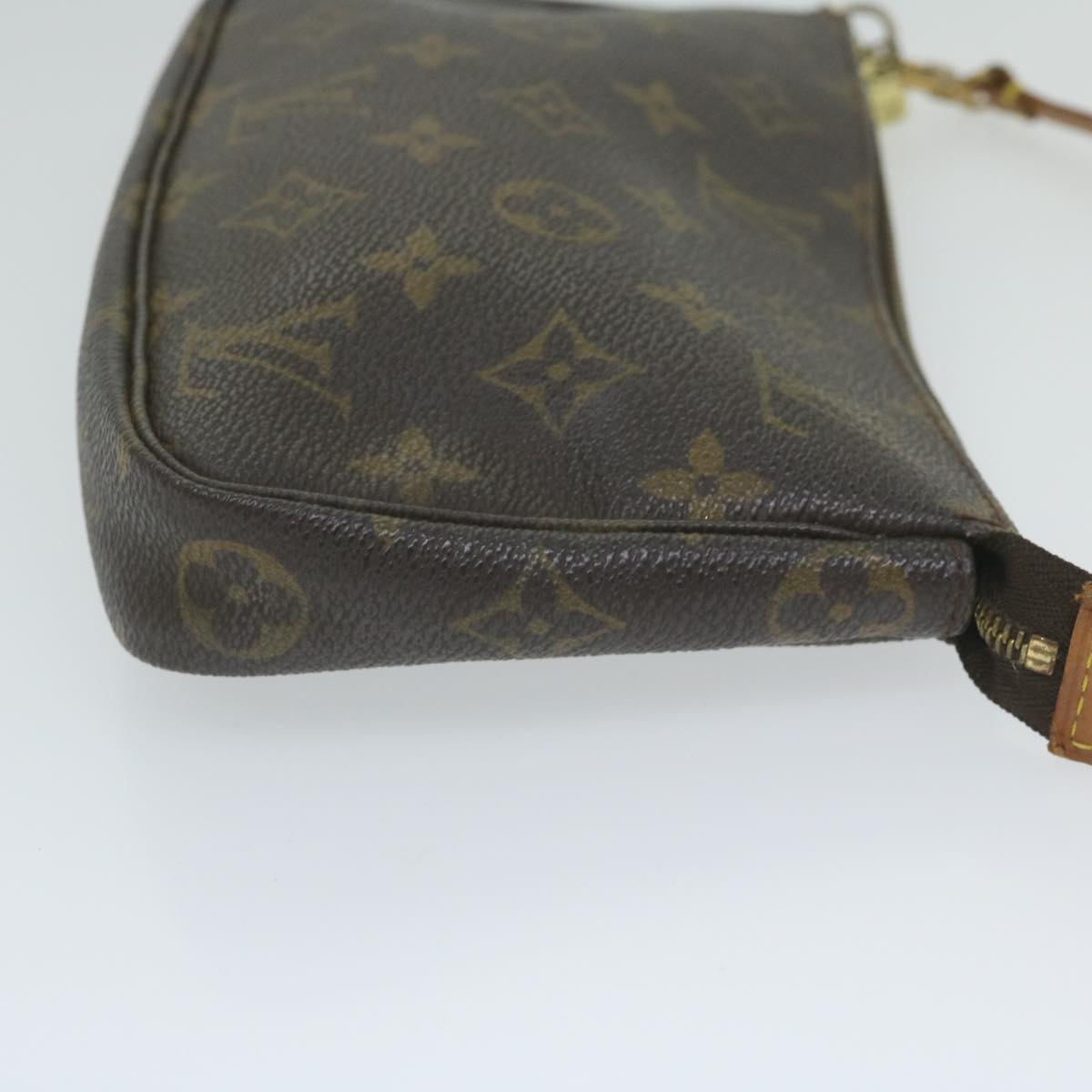 LOUIS VUITTON Monogram Pochette Accessoires Pouch M51980 LV Auth ki3892