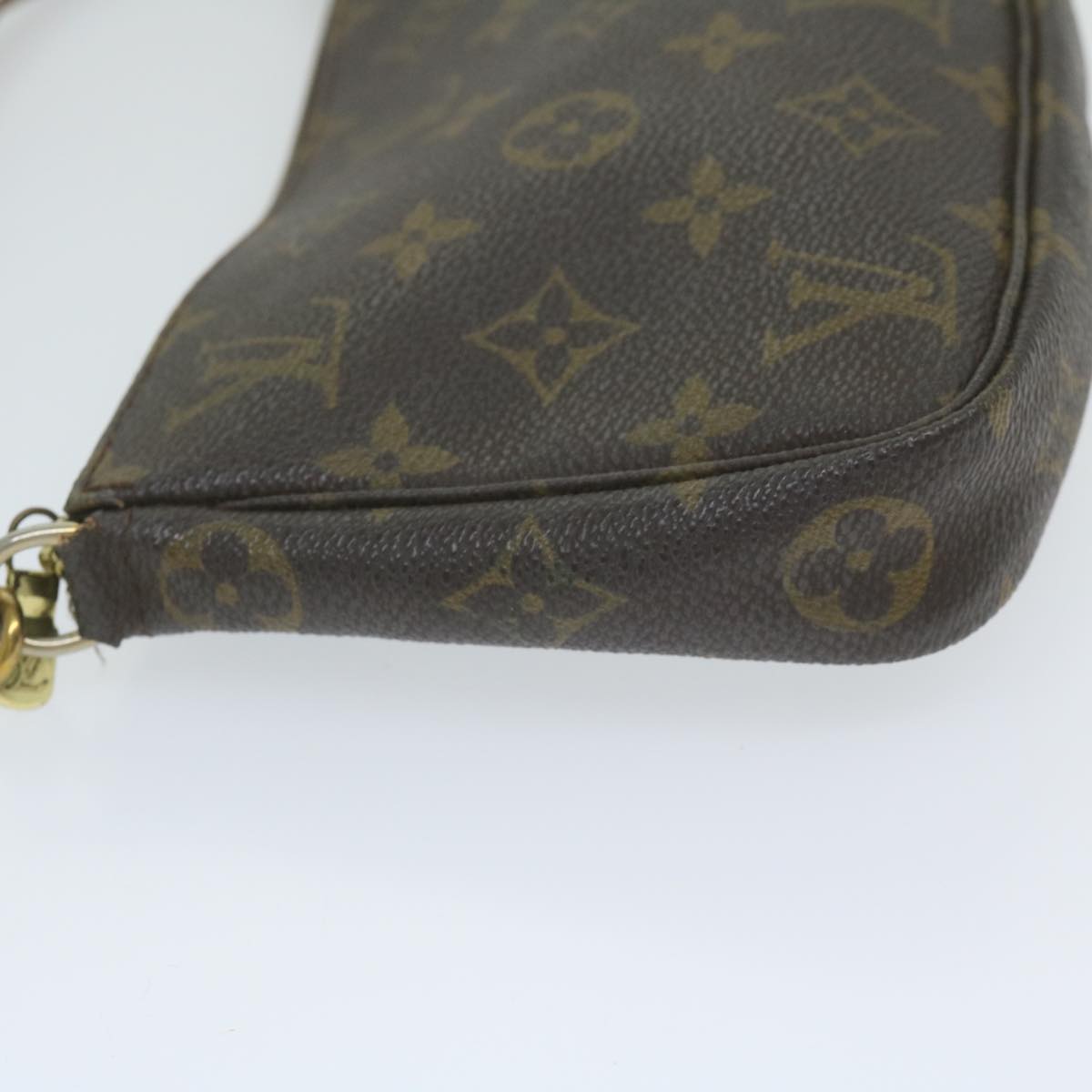 LOUIS VUITTON Monogram Pochette Accessoires Pouch M51980 LV Auth ki3892