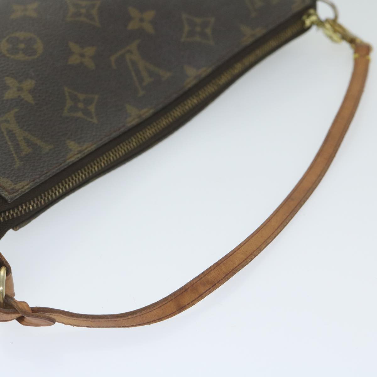 LOUIS VUITTON Monogram Pochette Accessoires Pouch M51980 LV Auth ki3892