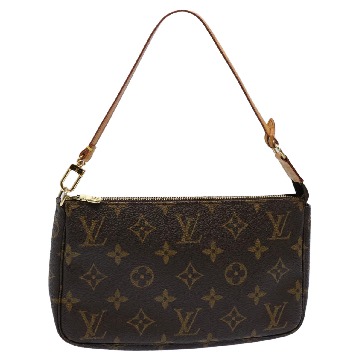 LOUIS VUITTON Monogram Pochette Accessoires Pouch M51980 LV Auth ki3893