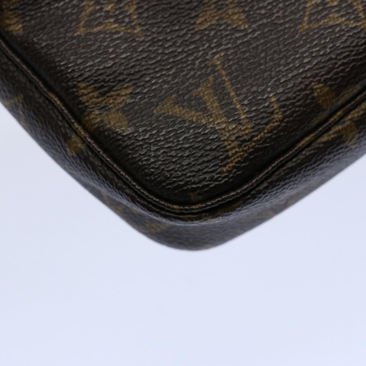 LOUIS VUITTON Monogram Pochette Accessoires Pouch M51980 LV Auth ki3893