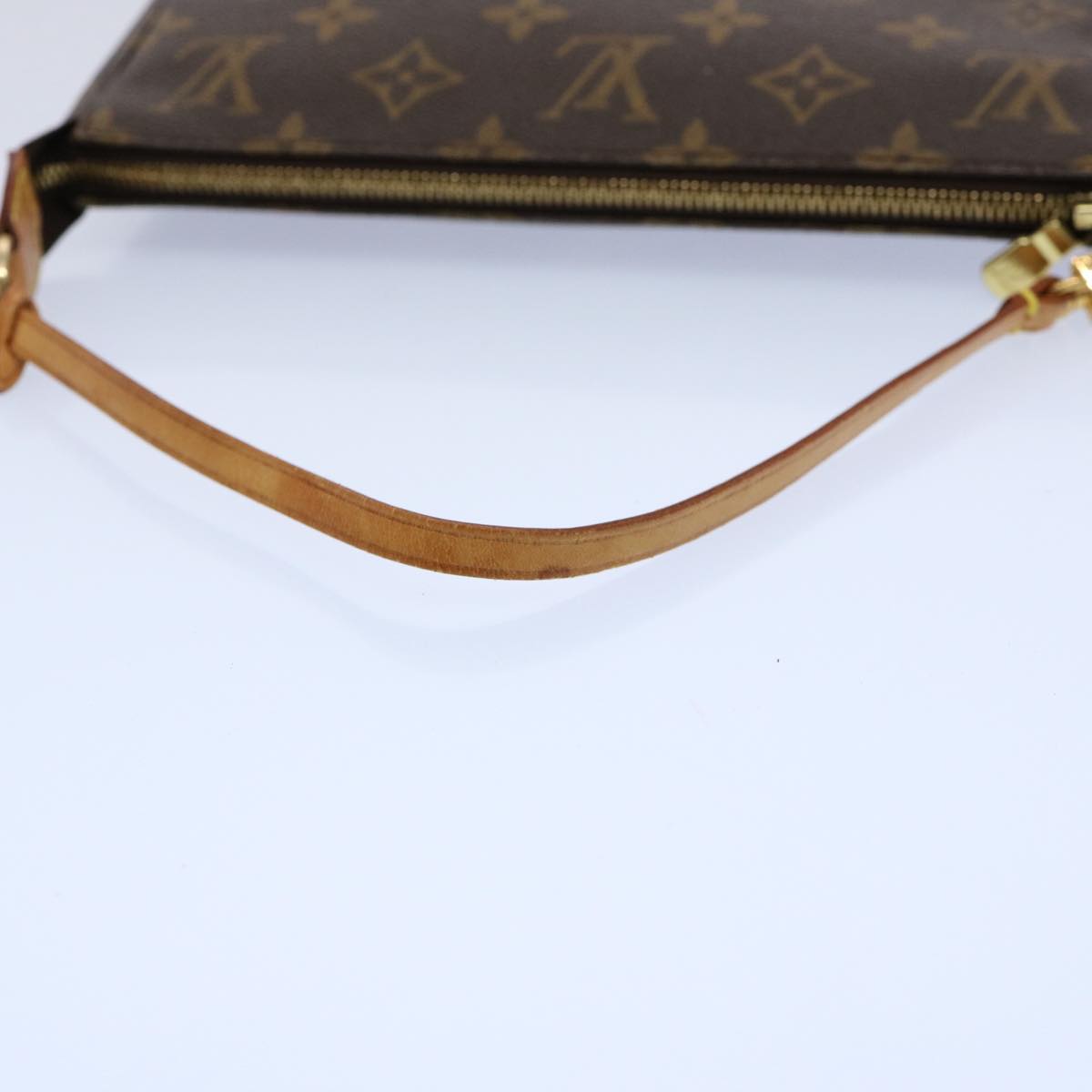 LOUIS VUITTON Monogram Pochette Accessoires Pouch M51980 LV Auth ki3893