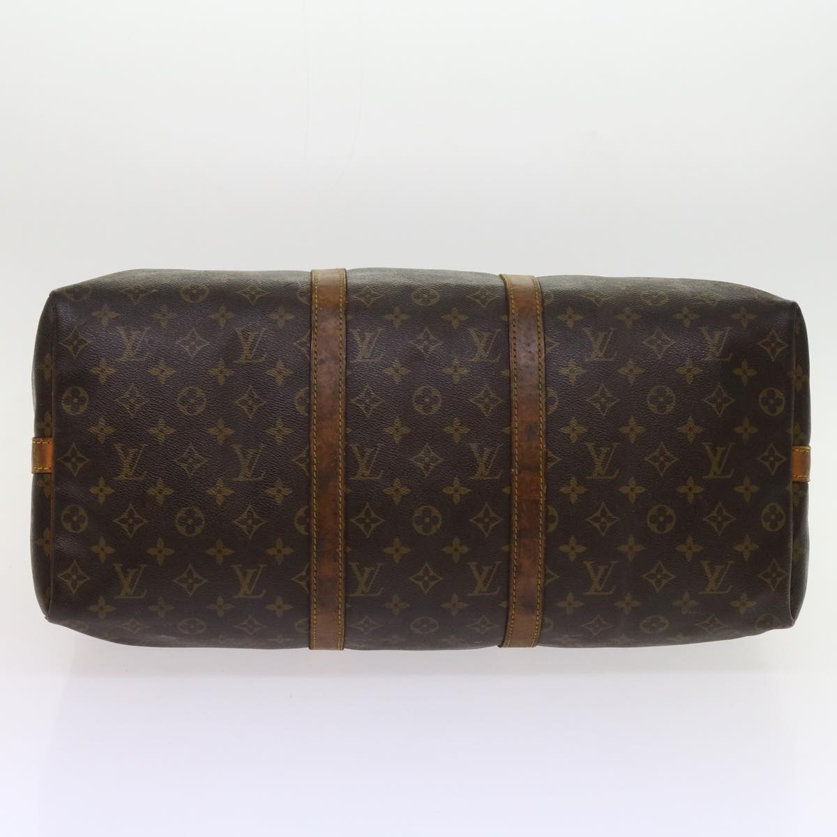 LOUIS VUITTON Monogram Keepall Bandouliere 50 Boston Bag M41416 LV Auth ki3894