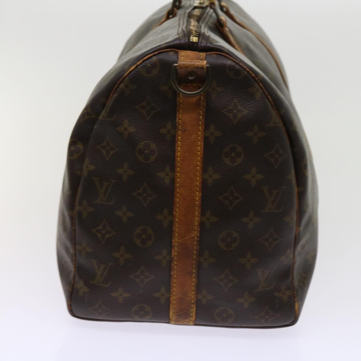 LOUIS VUITTON Monogram Keepall Bandouliere 50 Boston Bag M41416 LV Auth ki3894