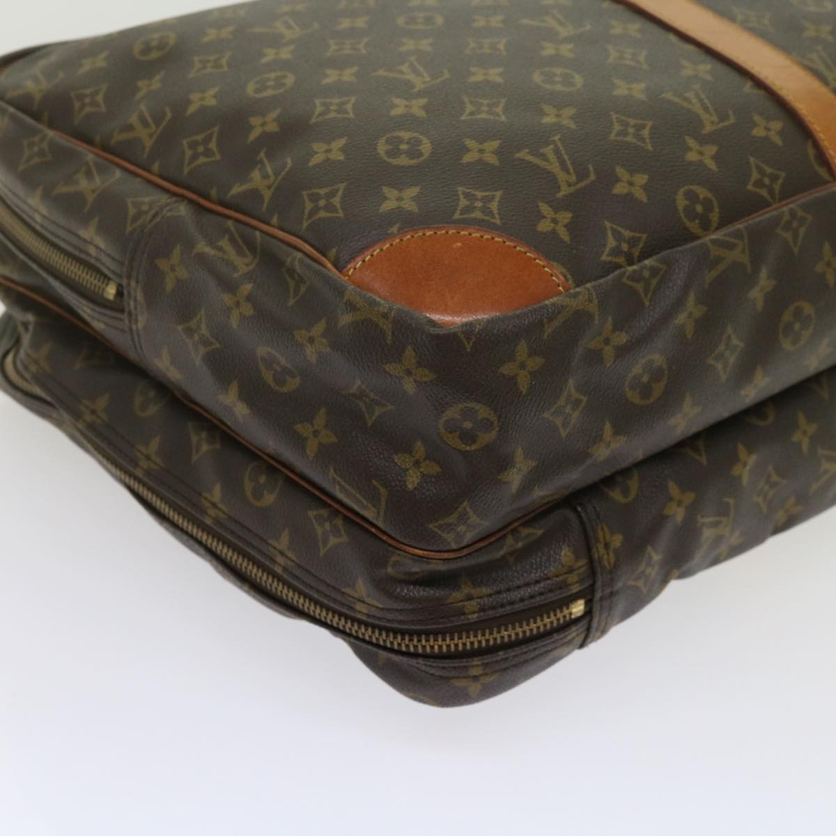 LOUIS VUITTON Monogram Sac 48 Earl Boston Bag M41383 LV Auth ki3926