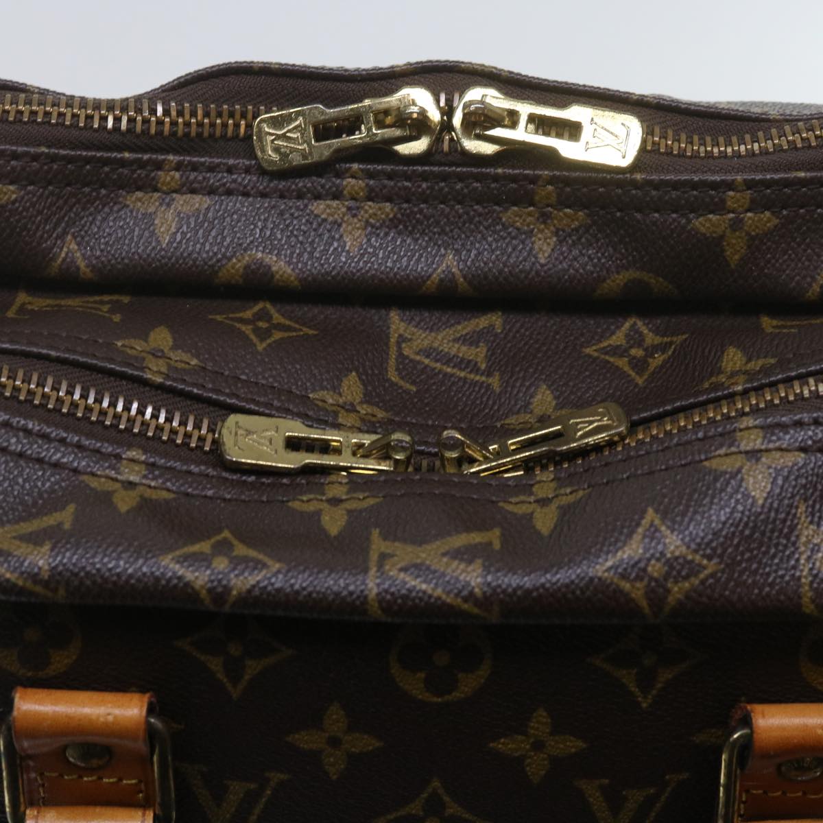 LOUIS VUITTON Monogram Sac 48 Earl Boston Bag M41383 LV Auth ki3926