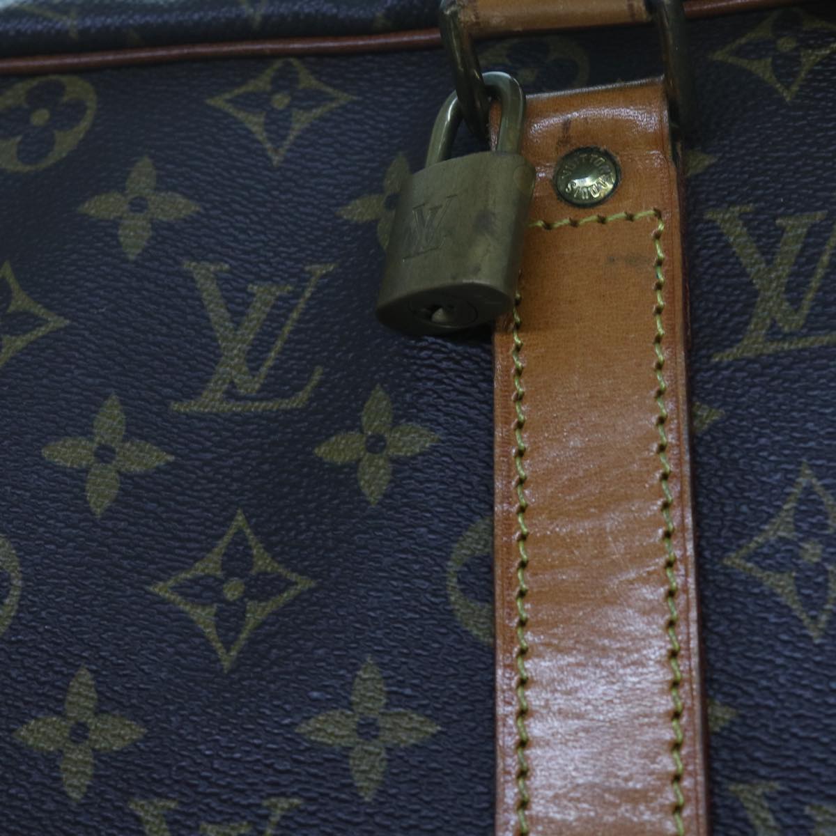 LOUIS VUITTON Monogram Sac 48 Earl Boston Bag M41383 LV Auth ki3926