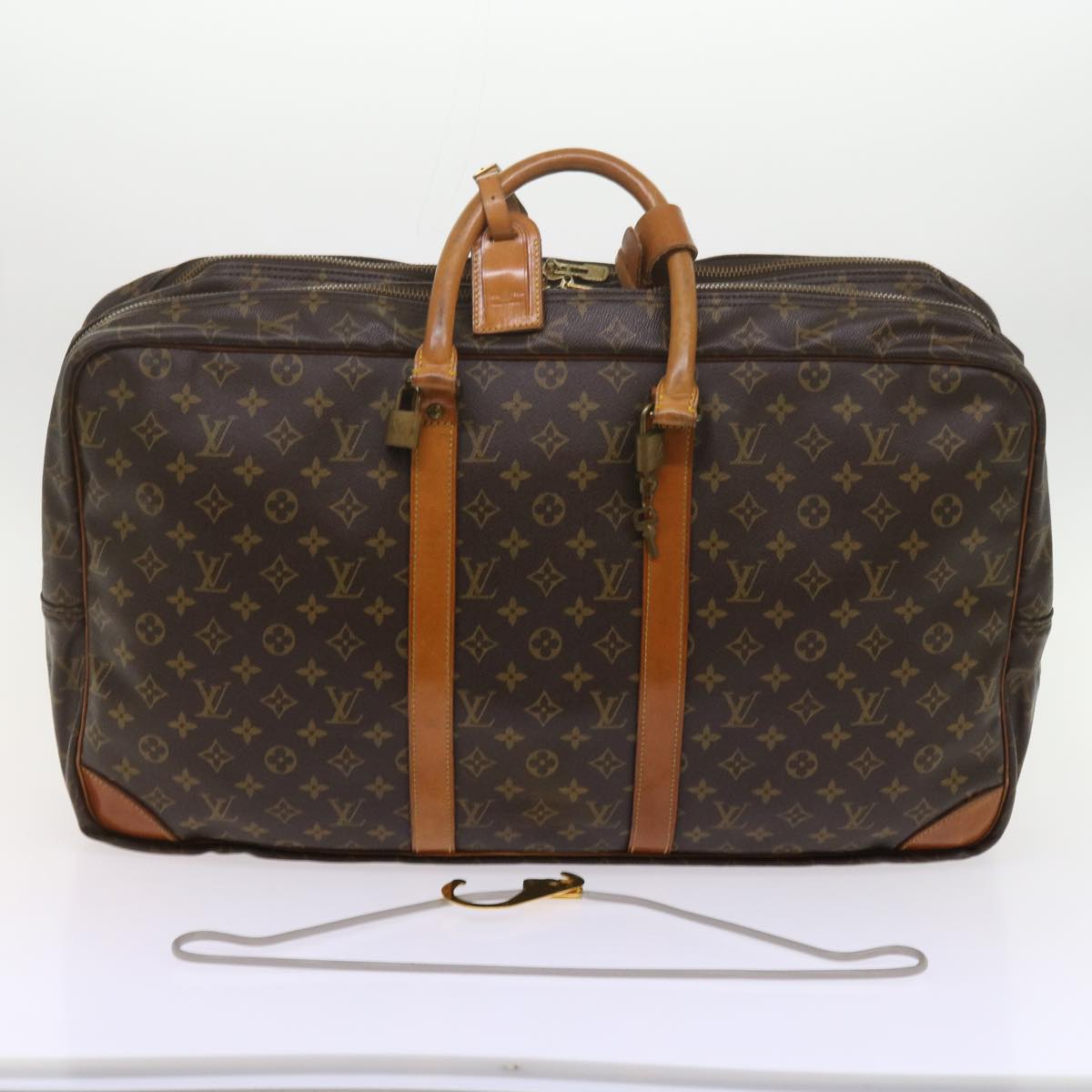 LOUIS VUITTON Monogram Sac 48 Earl Boston Bag M41383 LV Auth ki3926