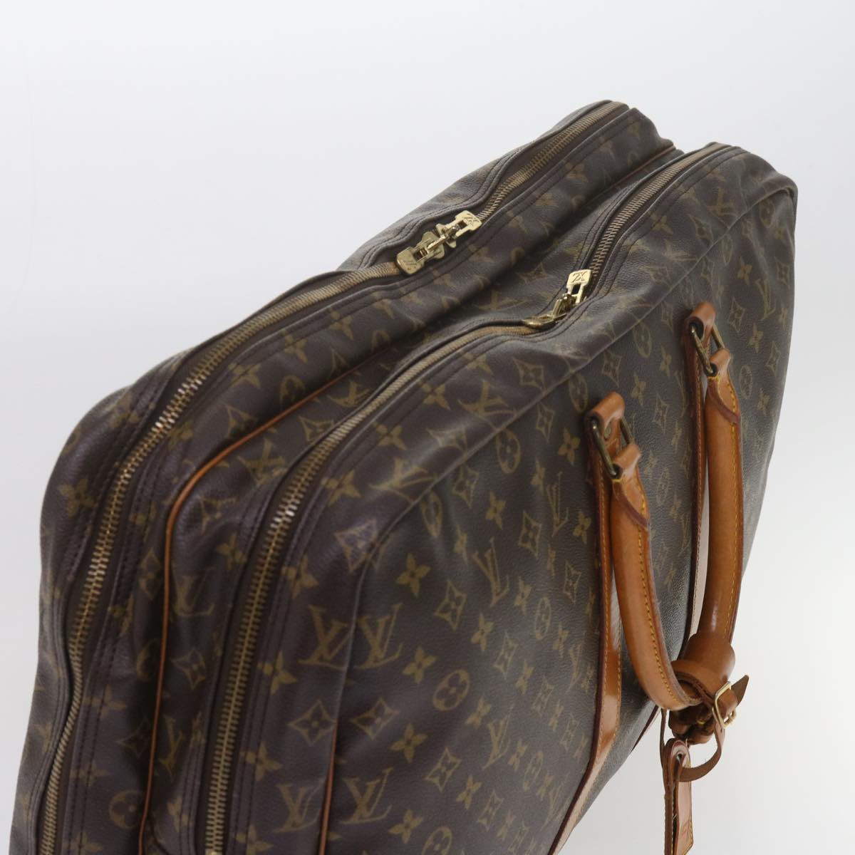 LOUIS VUITTON Monogram Sac 48 Earl Boston Bag M41383 LV Auth ki3926