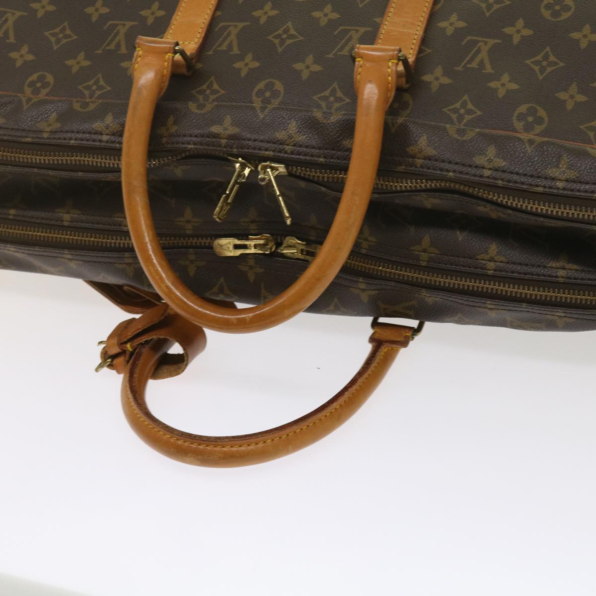 LOUIS VUITTON Monogram Sac 48 Earl Boston Bag M41383 LV Auth ki3926