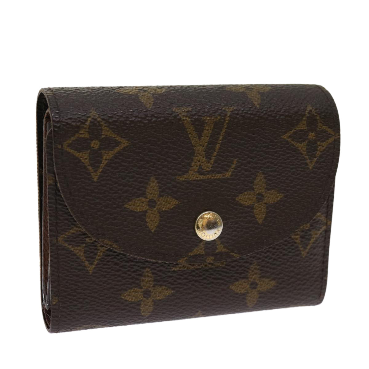 LOUIS VUITTON Monogram Portefeuille Elene Trifold Wallet M60253 LV Auth ki3981