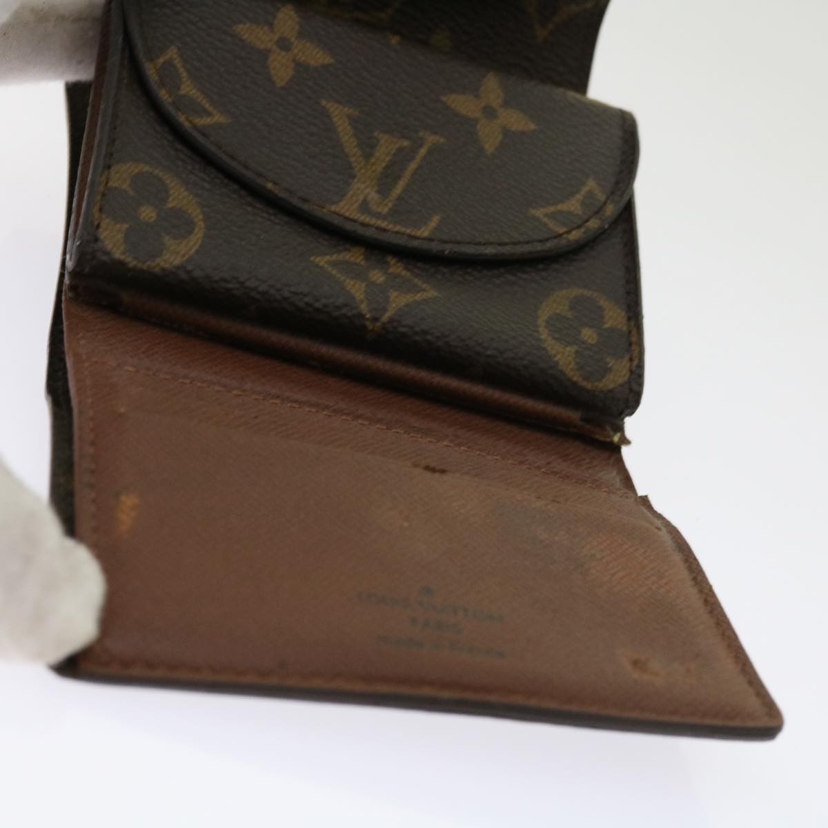 LOUIS VUITTON Monogram Portefeuille Elene Trifold Wallet M60253 LV Auth ki3981