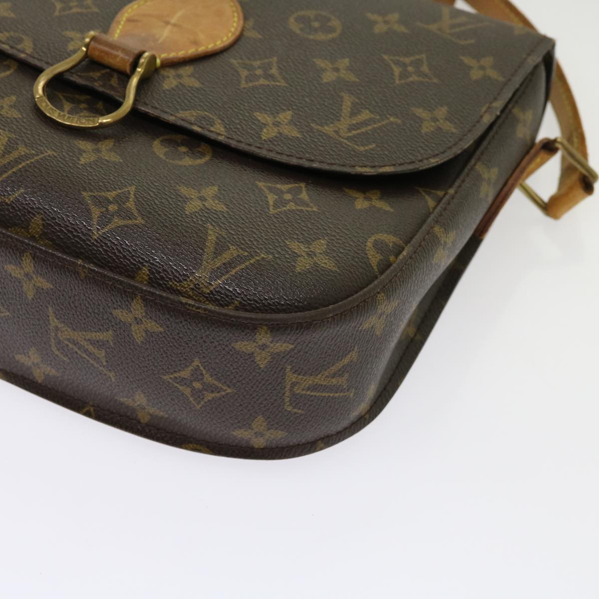 LOUIS VUITTON Monogram Saint Cloud GM Shoulder Bag M51242 LV Auth ki4042