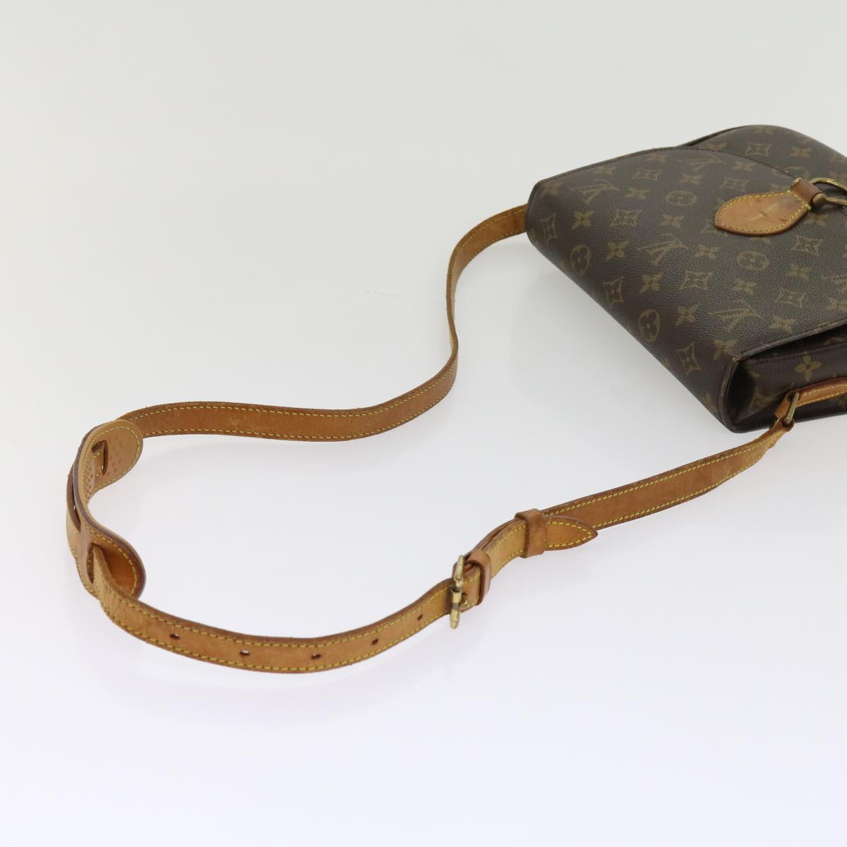 LOUIS VUITTON Monogram Saint Cloud GM Shoulder Bag M51242 LV Auth ki4042