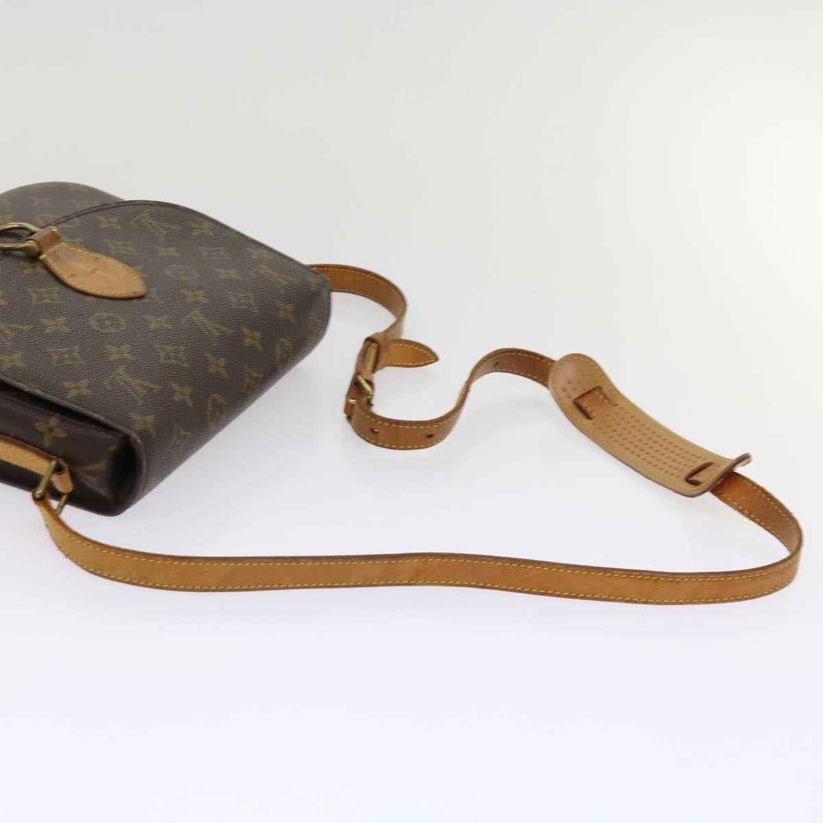 LOUIS VUITTON Monogram Saint Cloud GM Shoulder Bag M51242 LV Auth ki4042