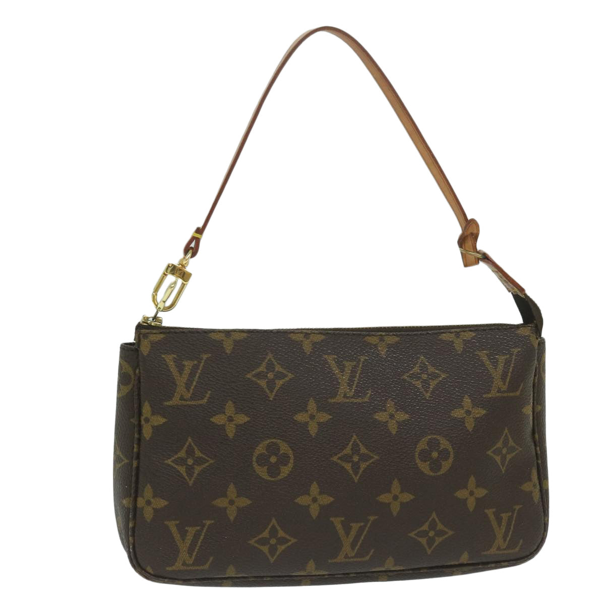 LOUIS VUITTON Monogram Pochette Accessoires Pouch M51980 LV Auth ki4050