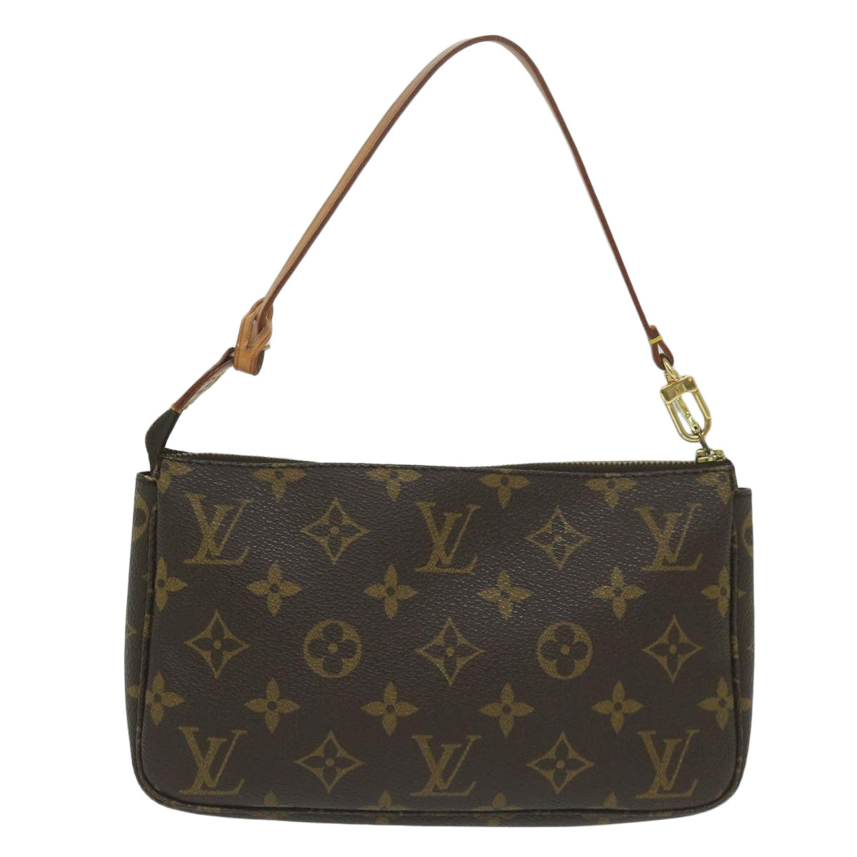 LOUIS VUITTON Monogram Pochette Accessoires Pouch M51980 LV Auth ki4050