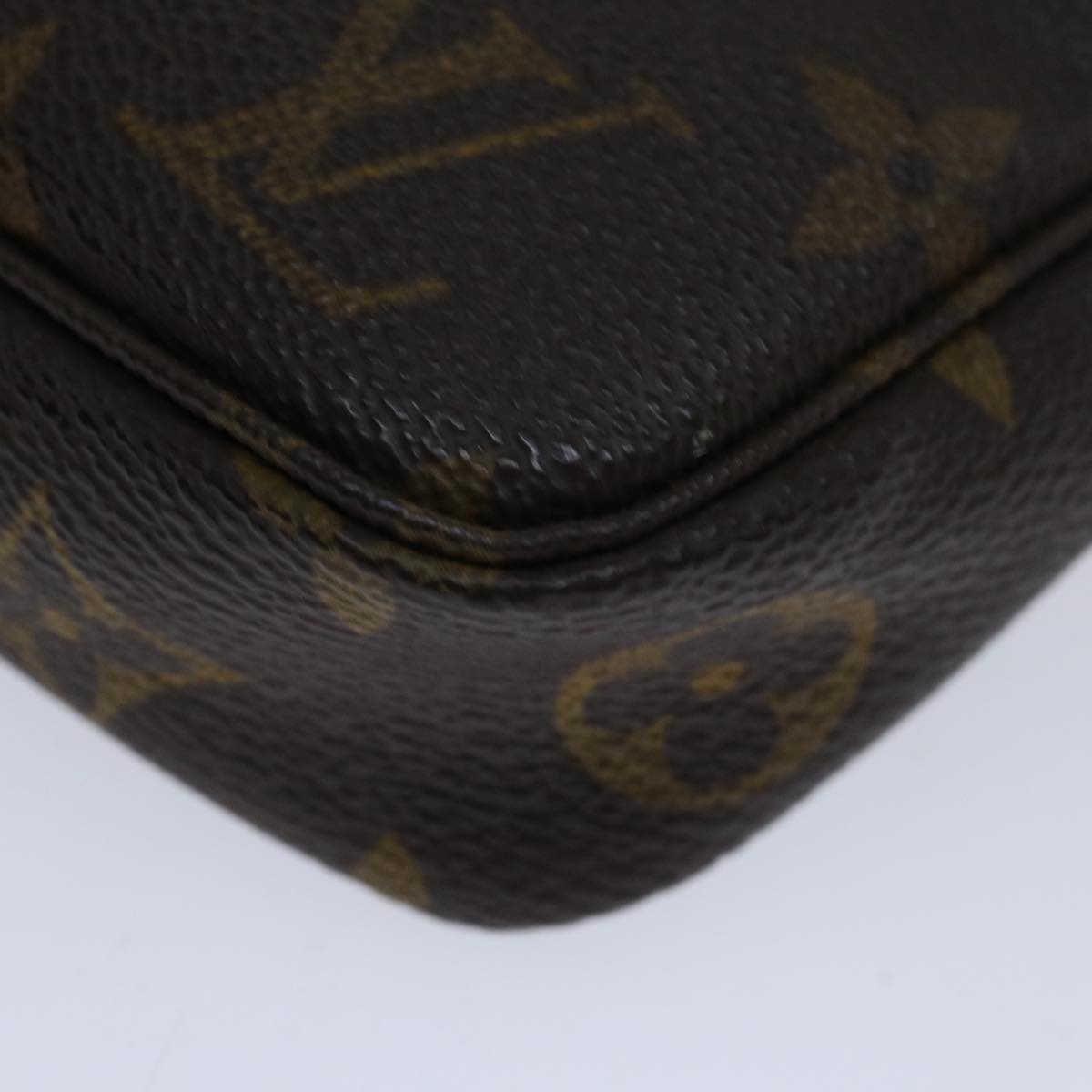 LOUIS VUITTON Monogram Pochette Accessoires Pouch M51980 LV Auth ki4055