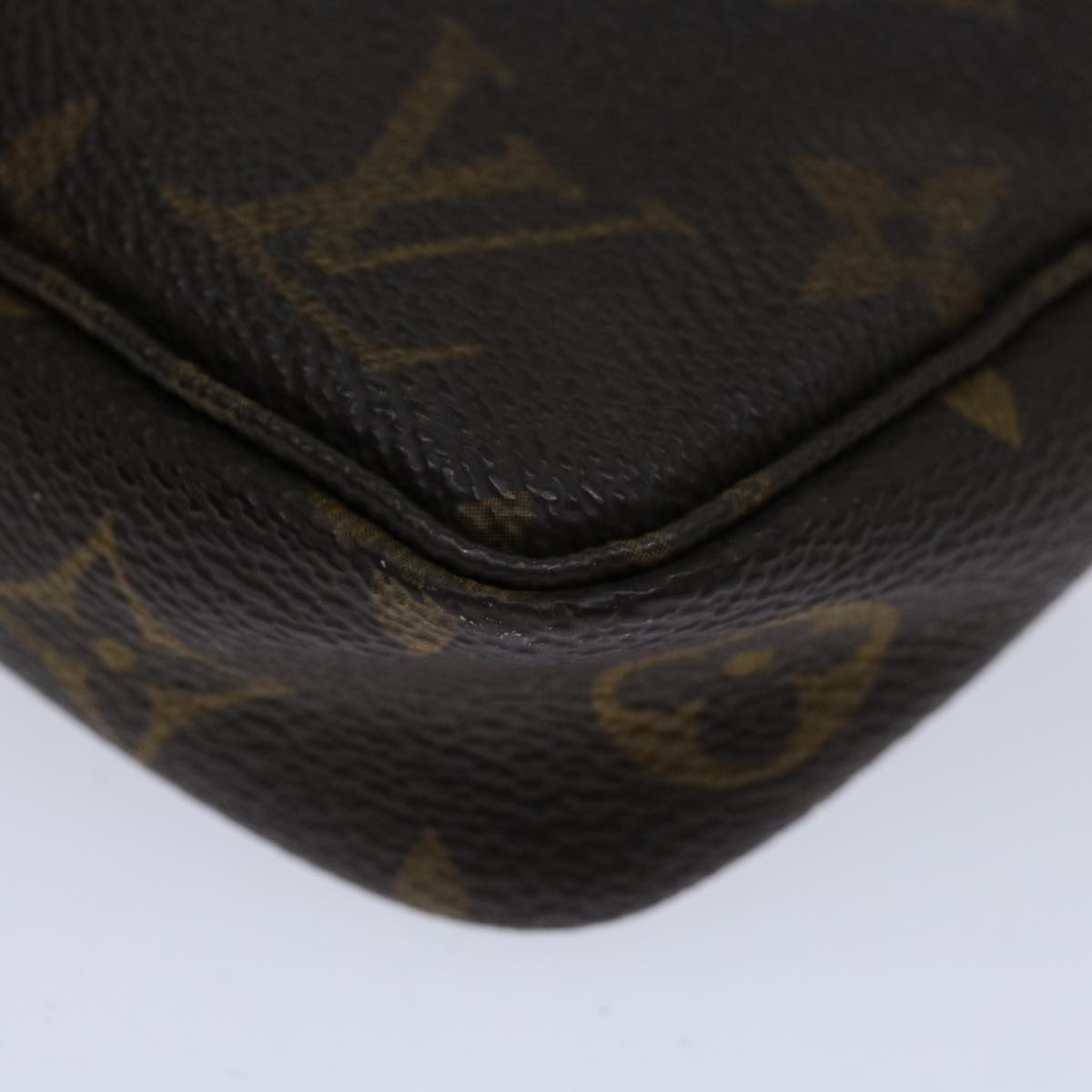 LOUIS VUITTON Monogram Pochette Accessoires Pouch M51980 LV Auth ki4055