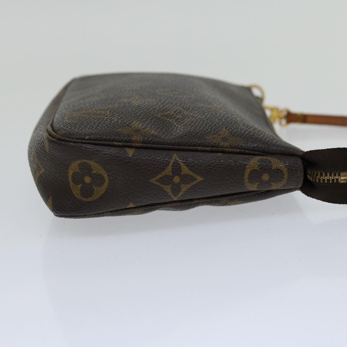 LOUIS VUITTON Monogram Pochette Accessoires Pouch M51980 LV Auth ki4055