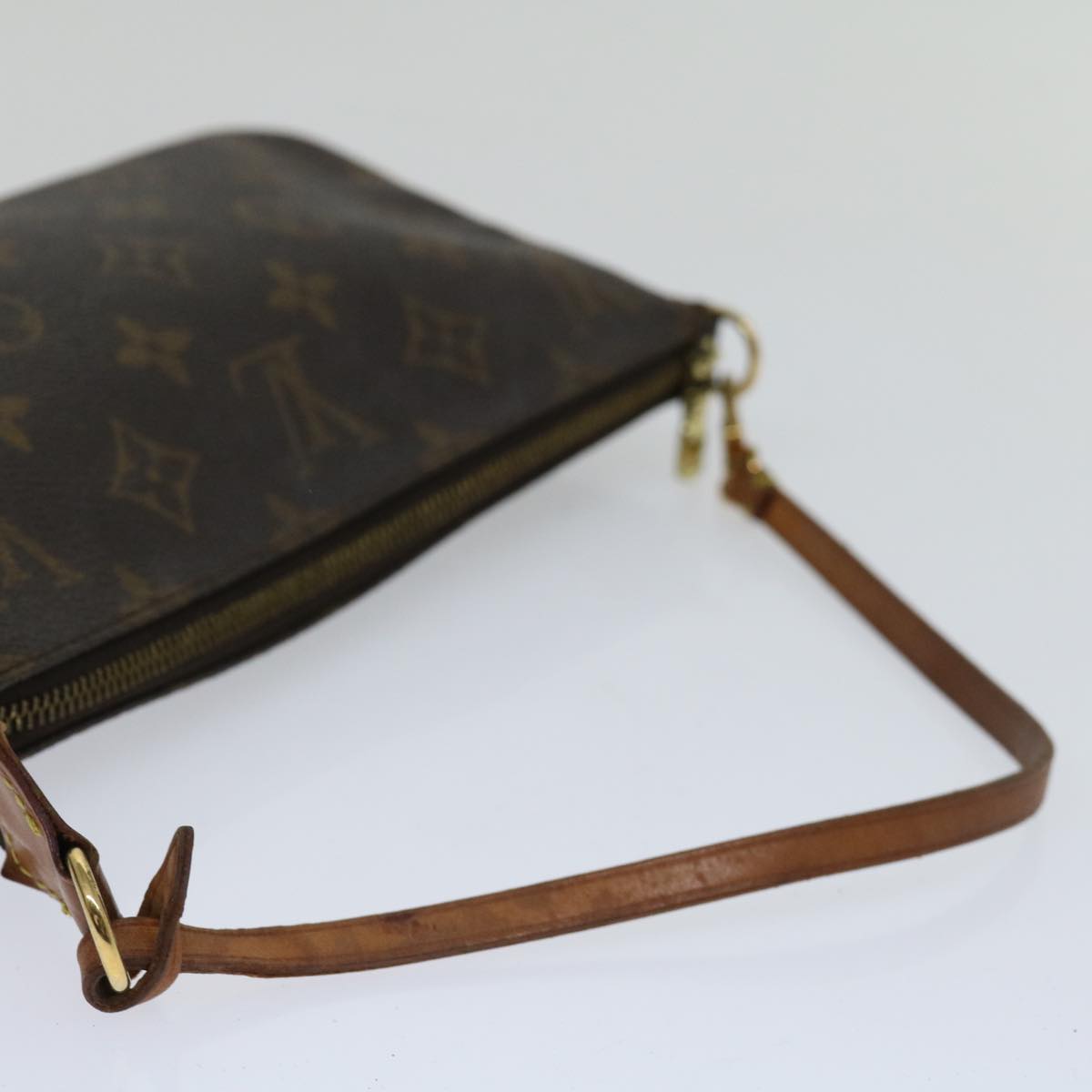 LOUIS VUITTON Monogram Pochette Accessoires Pouch M51980 LV Auth ki4055