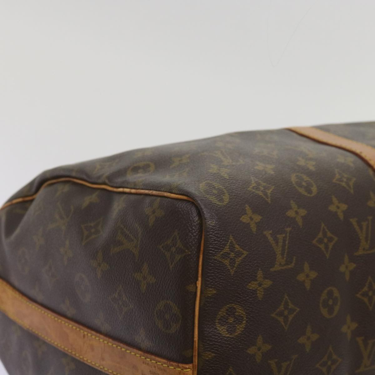 LOUIS VUITTON Monogram Keepall Bandouliere 50 Boston Bag M41416 LV Auth ki4057