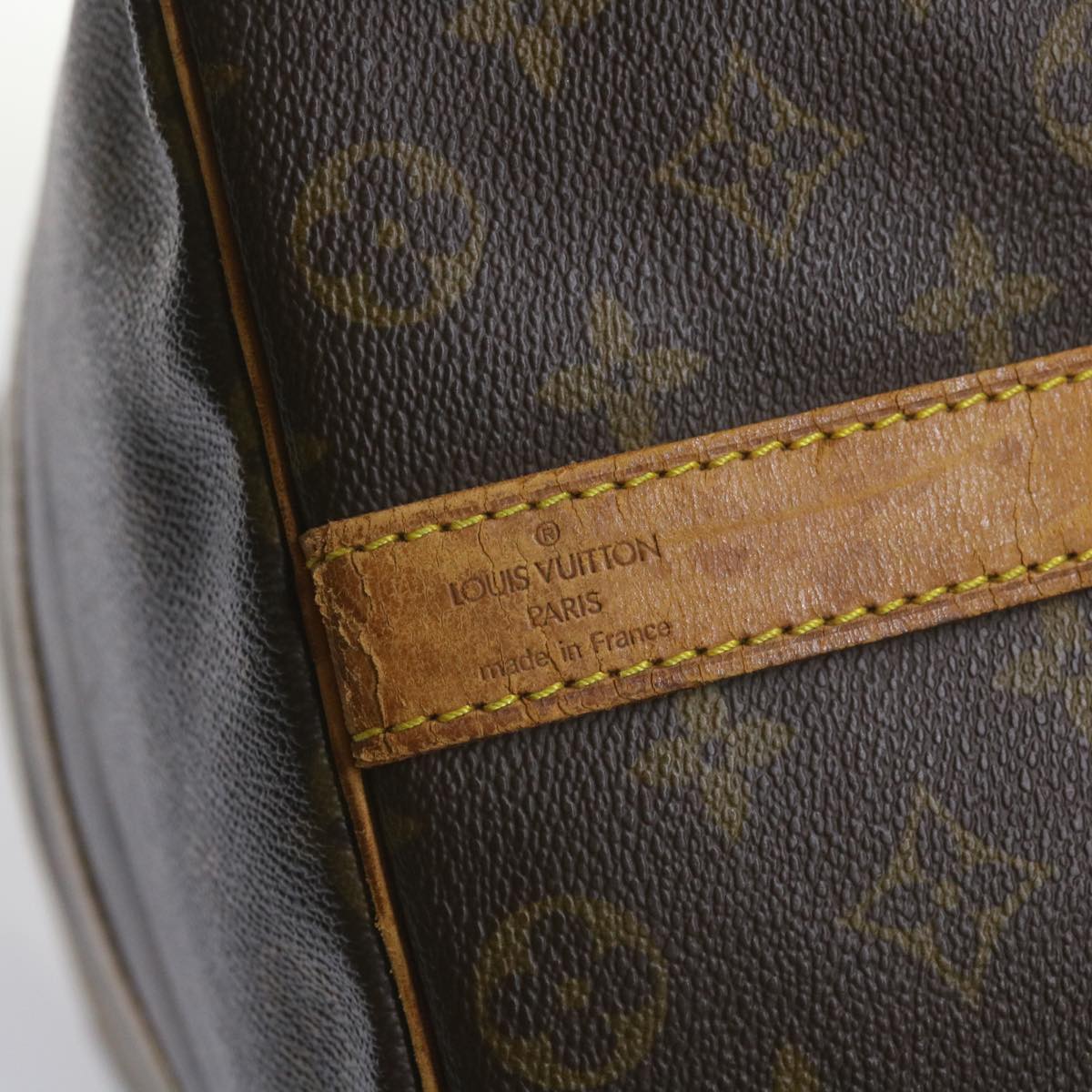 LOUIS VUITTON Monogram Keepall Bandouliere 50 Boston Bag M41416 LV Auth ki4057