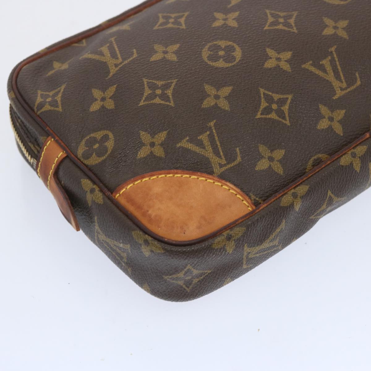 LOUIS VUITTON Monogram Marly Dragonne GM Clutch Bag M51825 LV Auth ki4059