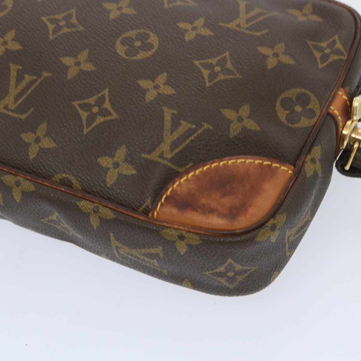 LOUIS VUITTON Monogram Marly Dragonne GM Clutch Bag M51825 LV Auth ki4059