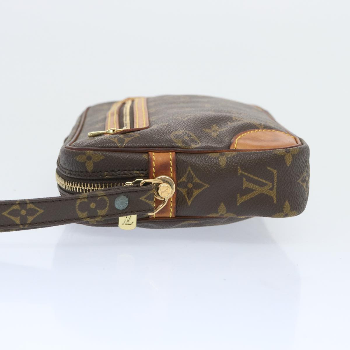 LOUIS VUITTON Monogram Marly Dragonne GM Clutch Bag M51825 LV Auth ki4059