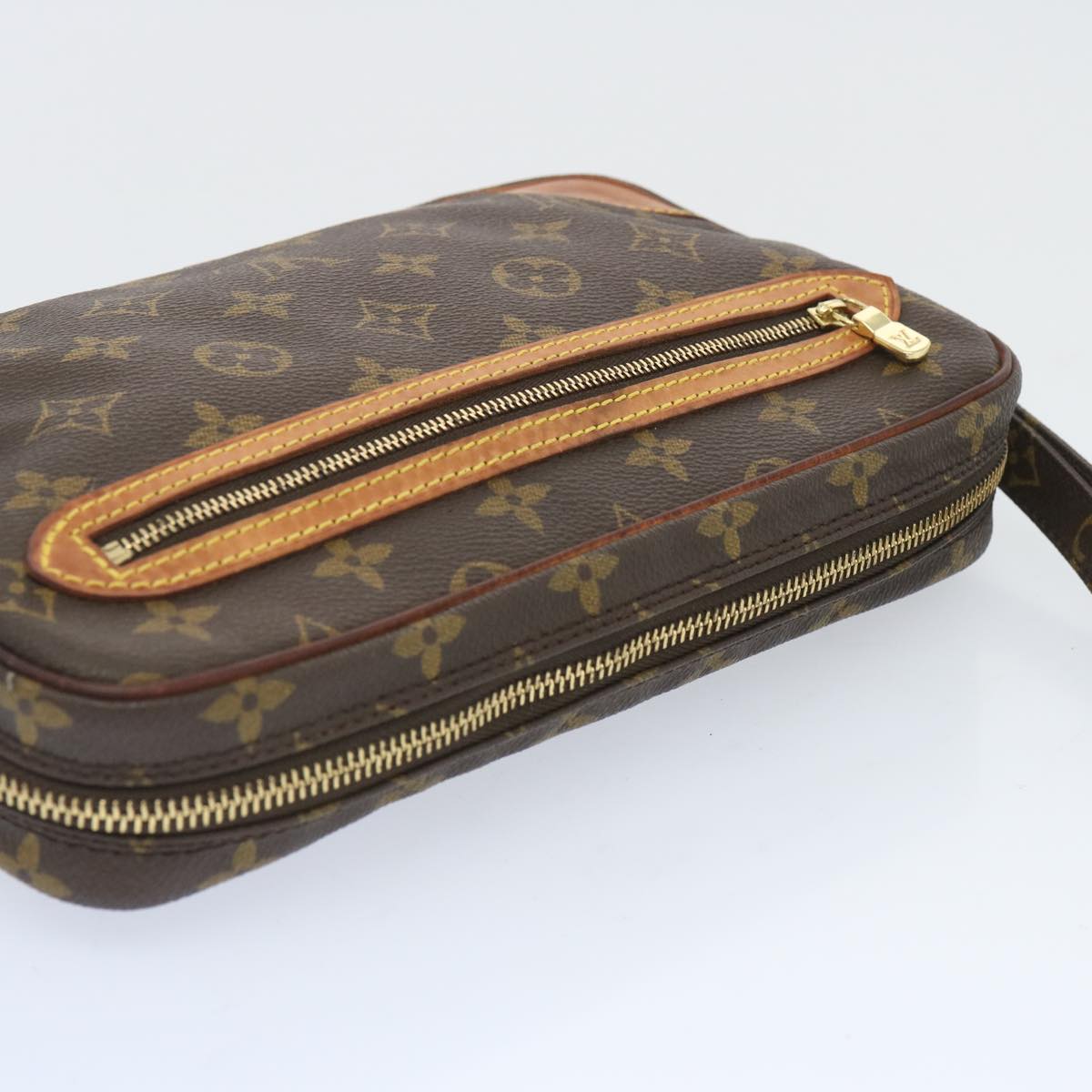 LOUIS VUITTON Monogram Marly Dragonne GM Clutch Bag M51825 LV Auth ki4059