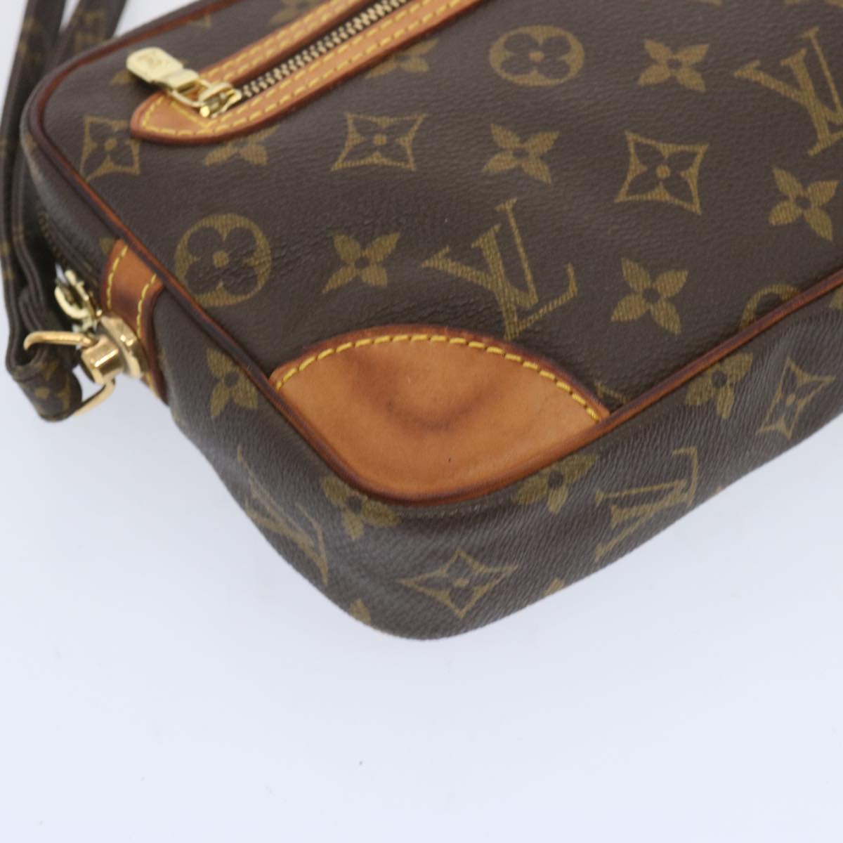 LOUIS VUITTON Monogram Marly Dragonne GM Clutch Bag M51825 LV Auth ki4059