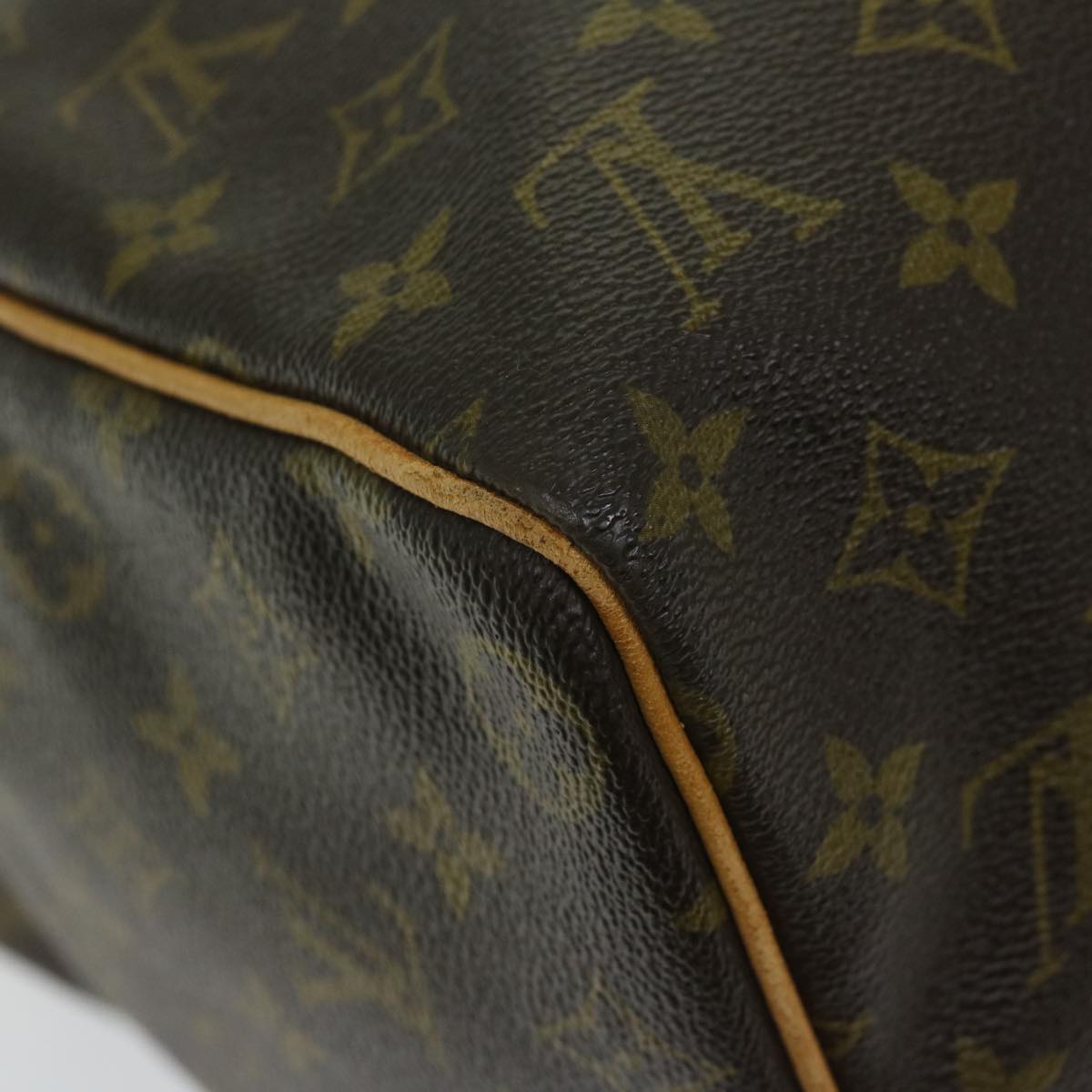 LOUIS VUITTON Monogram Keepall 45 Boston Bag M41428 LV Auth ki4079