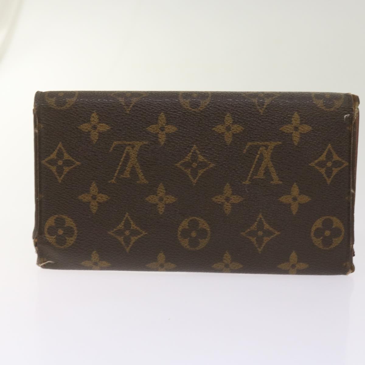 LOUIS VUITTON Monogram Damier Azur Wallet 10set LV Auth ki4088