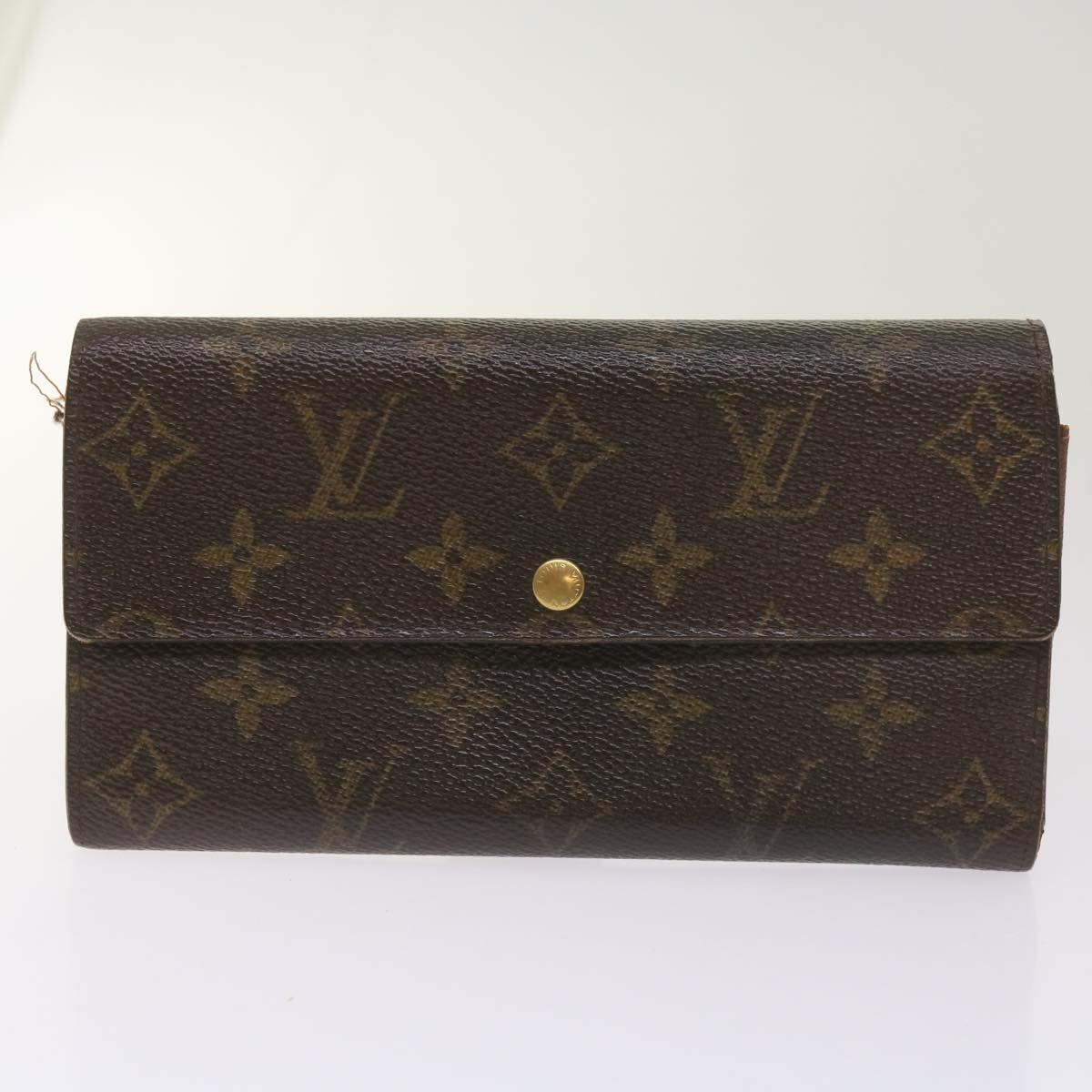 LOUIS VUITTON Monogram Damier Azur Wallet 10set LV Auth ki4088