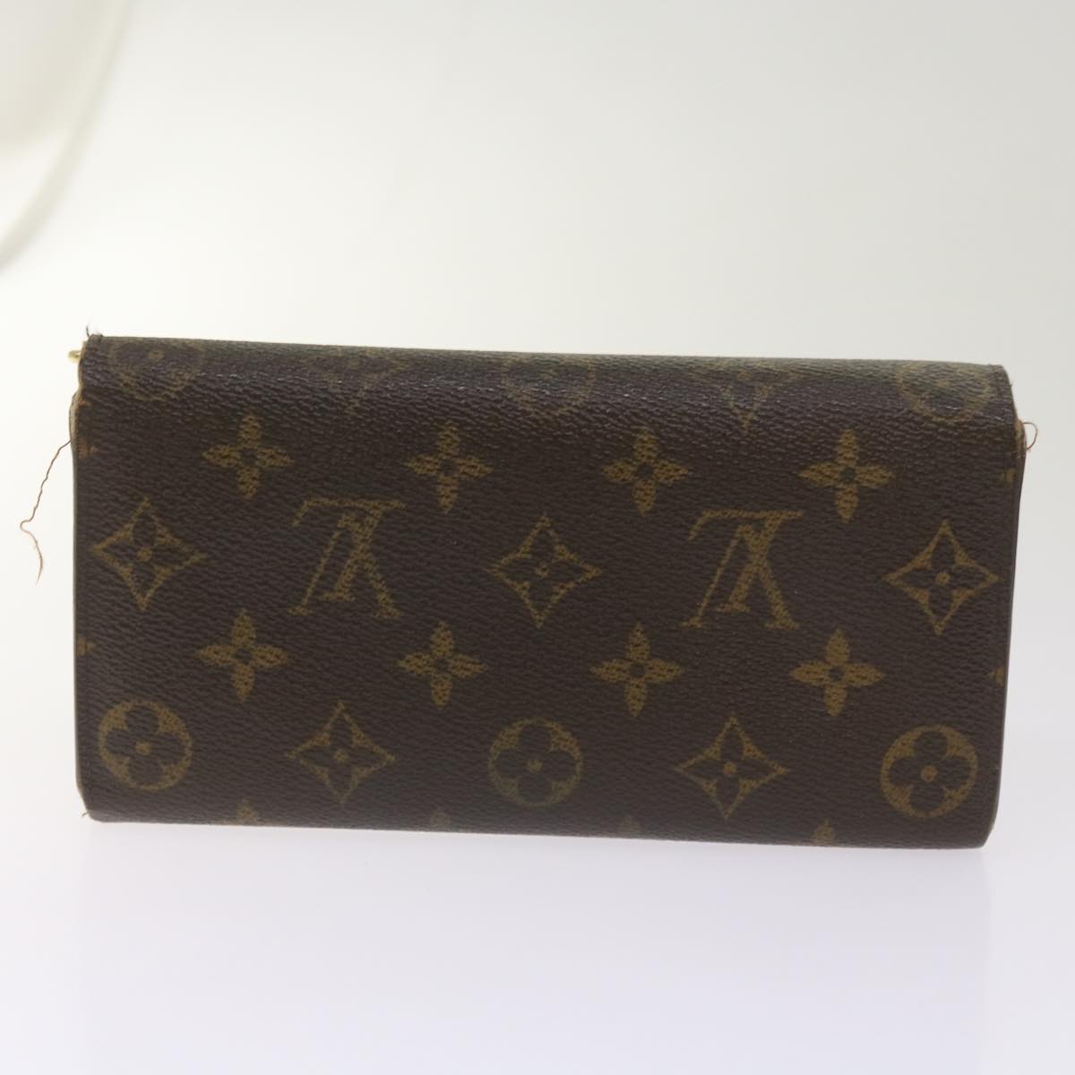 LOUIS VUITTON Monogram Damier Azur Wallet 10set LV Auth ki4088