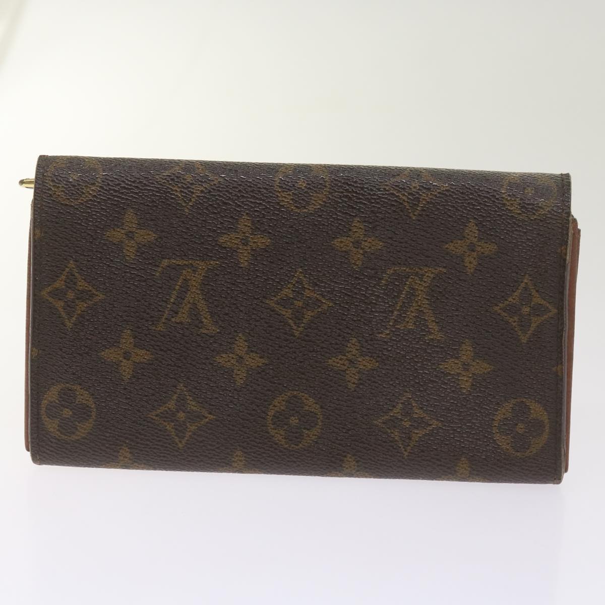 LOUIS VUITTON Monogram Damier Azur Wallet 10set LV Auth ki4088