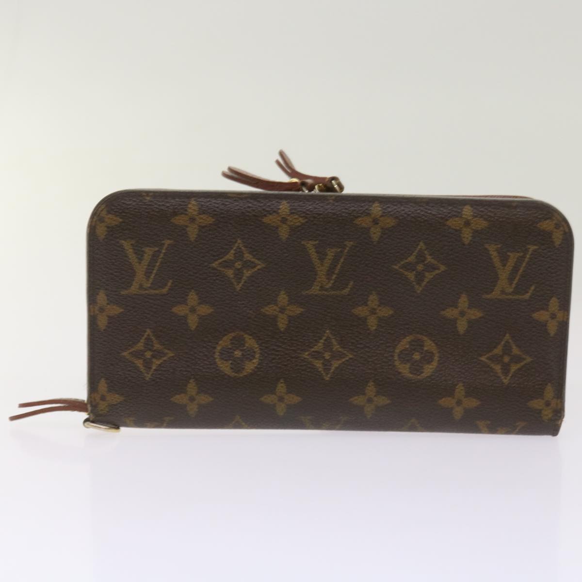 LOUIS VUITTON Monogram Damier Azur Wallet 10set LV Auth ki4088