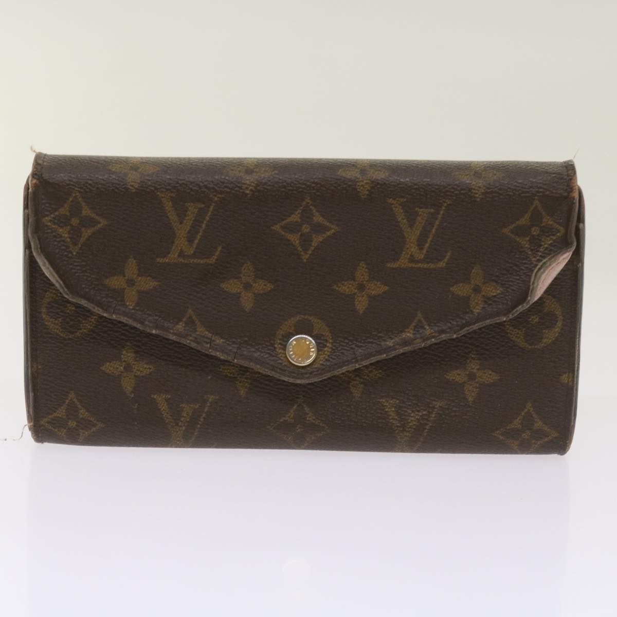 LOUIS VUITTON Monogram Damier Azur Wallet 10set LV Auth ki4088