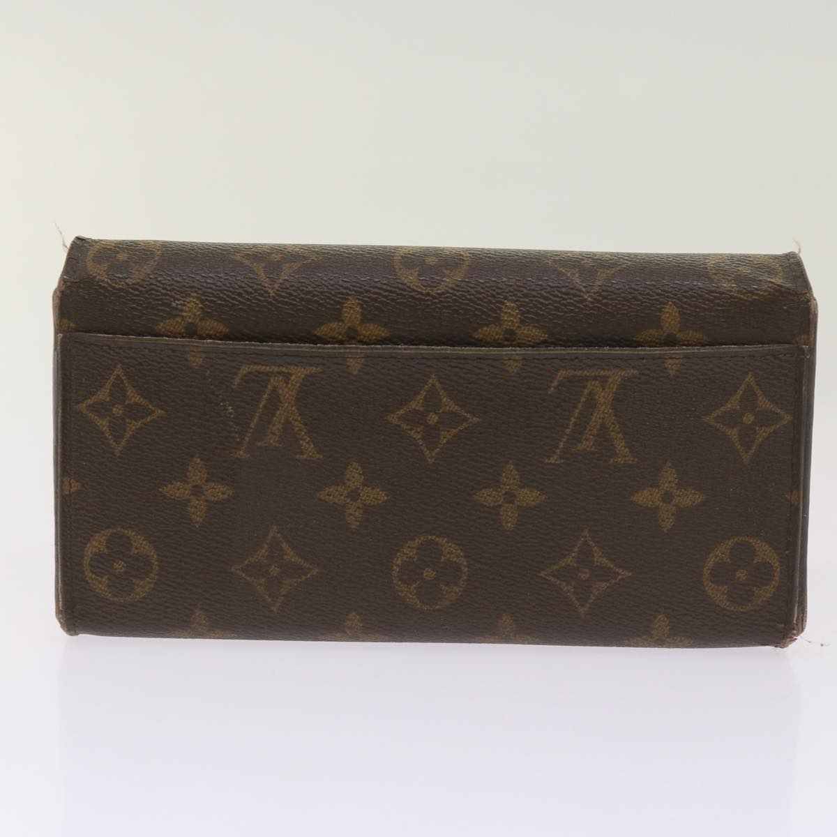 LOUIS VUITTON Monogram Damier Azur Wallet 10set LV Auth ki4088