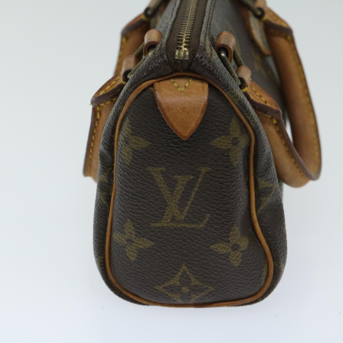 LOUIS VUITTON Monogram Mini Speedy Hand Bag M41534 LV Auth ki4101