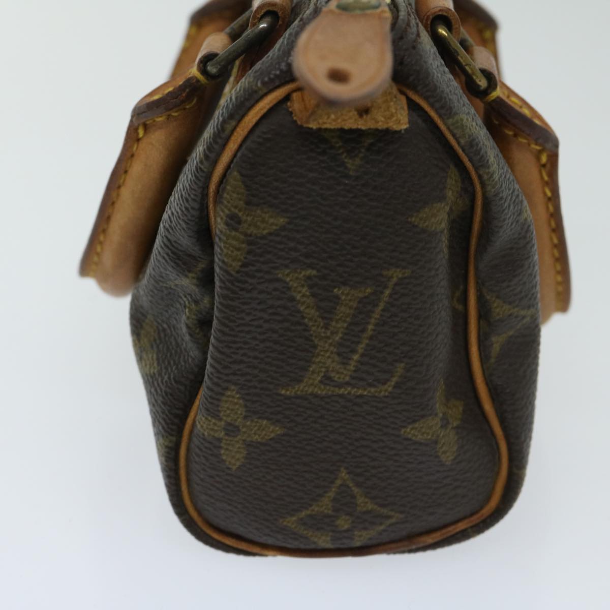 LOUIS VUITTON Monogram Mini Speedy Hand Bag M41534 LV Auth ki4101