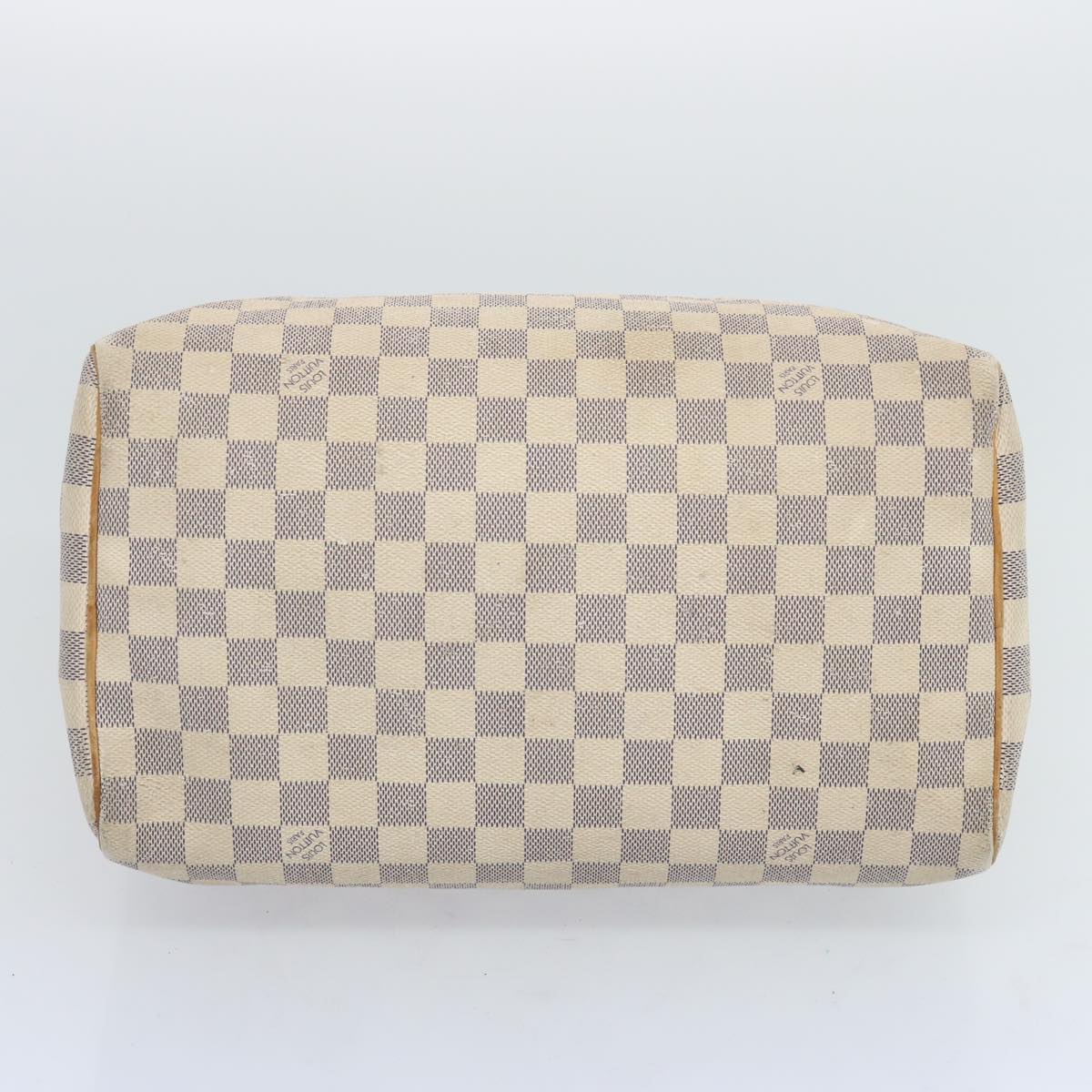 LOUIS VUITTON Damier Azur Speedy 30 Hand Bag N41533 LV Auth ki4106