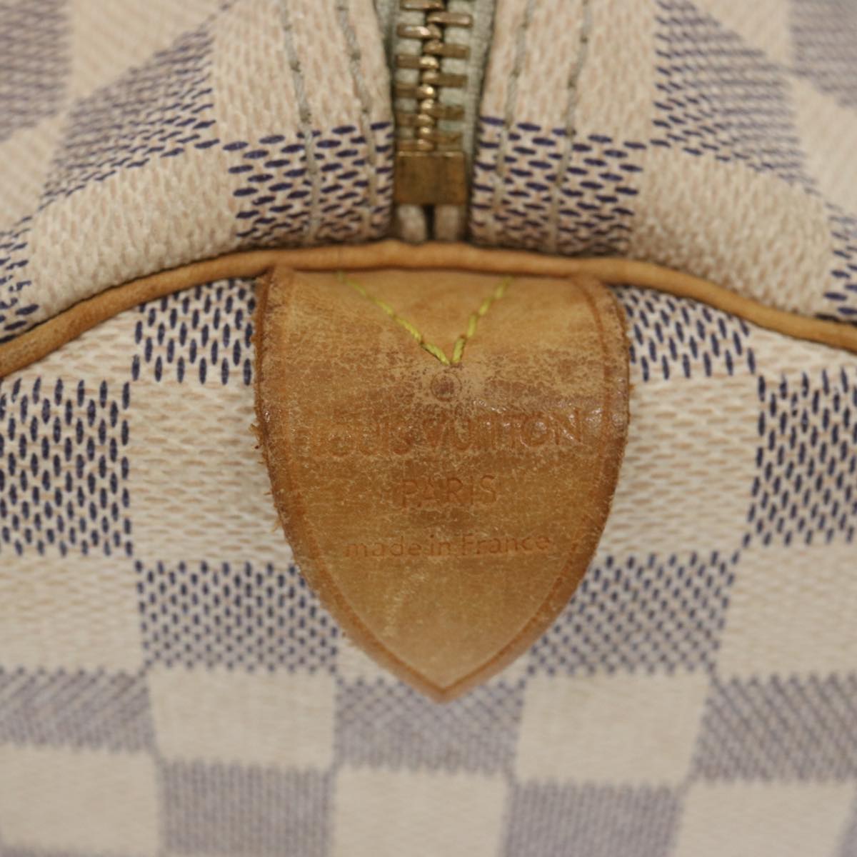 LOUIS VUITTON Damier Azur Speedy 30 Hand Bag N41533 LV Auth ki4106